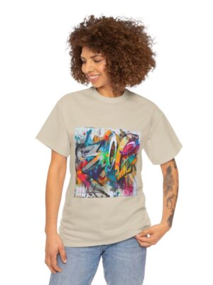 Graffiti art graphic t-shirt